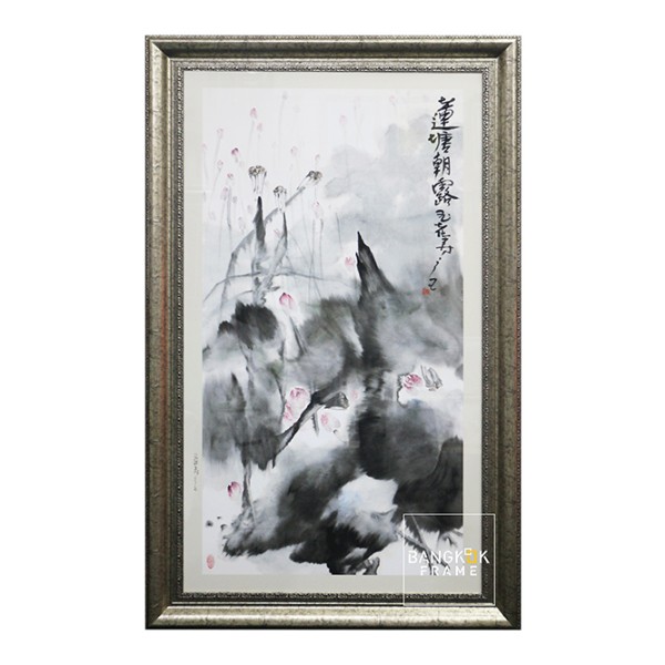 กรอบกล่องรอยมือเท้าเด็กของสะสมเด็ก-Shadow Box